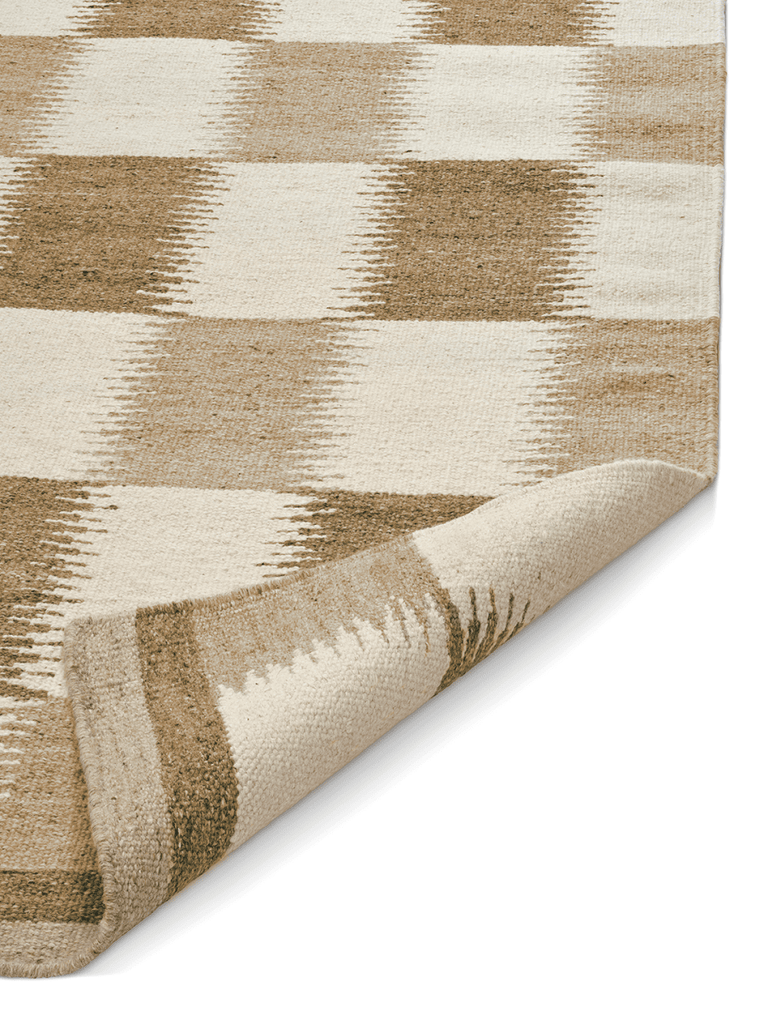 TAGEL WOOL RUG, FLAT WEAVE BEIGE, MANY SIZE