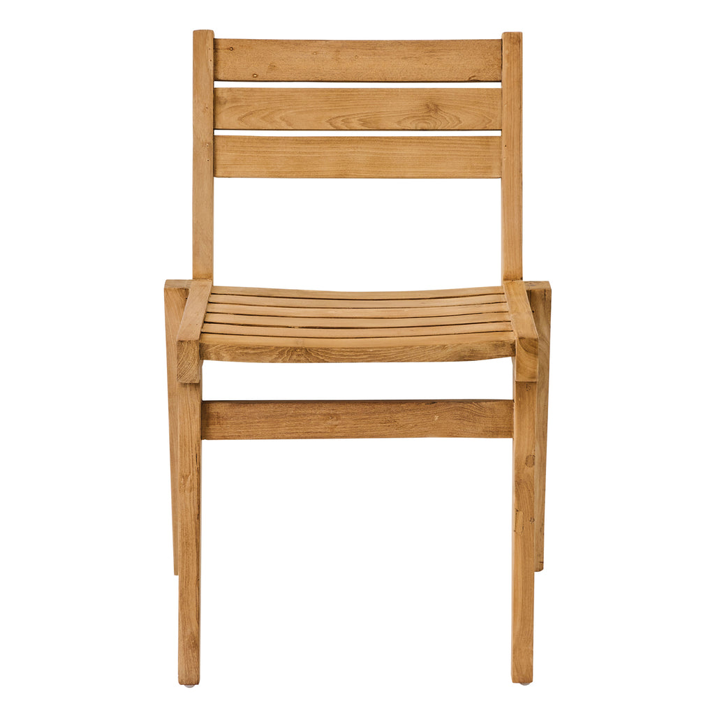 TEAK DINING CHAIR | RECYCLED TEAK | WITH CUSHION