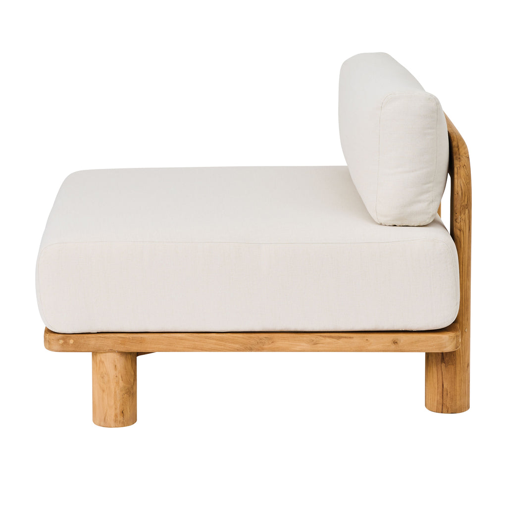 BARU TEAK MODULE | RECYCLED TEAK 90 x 93 CM