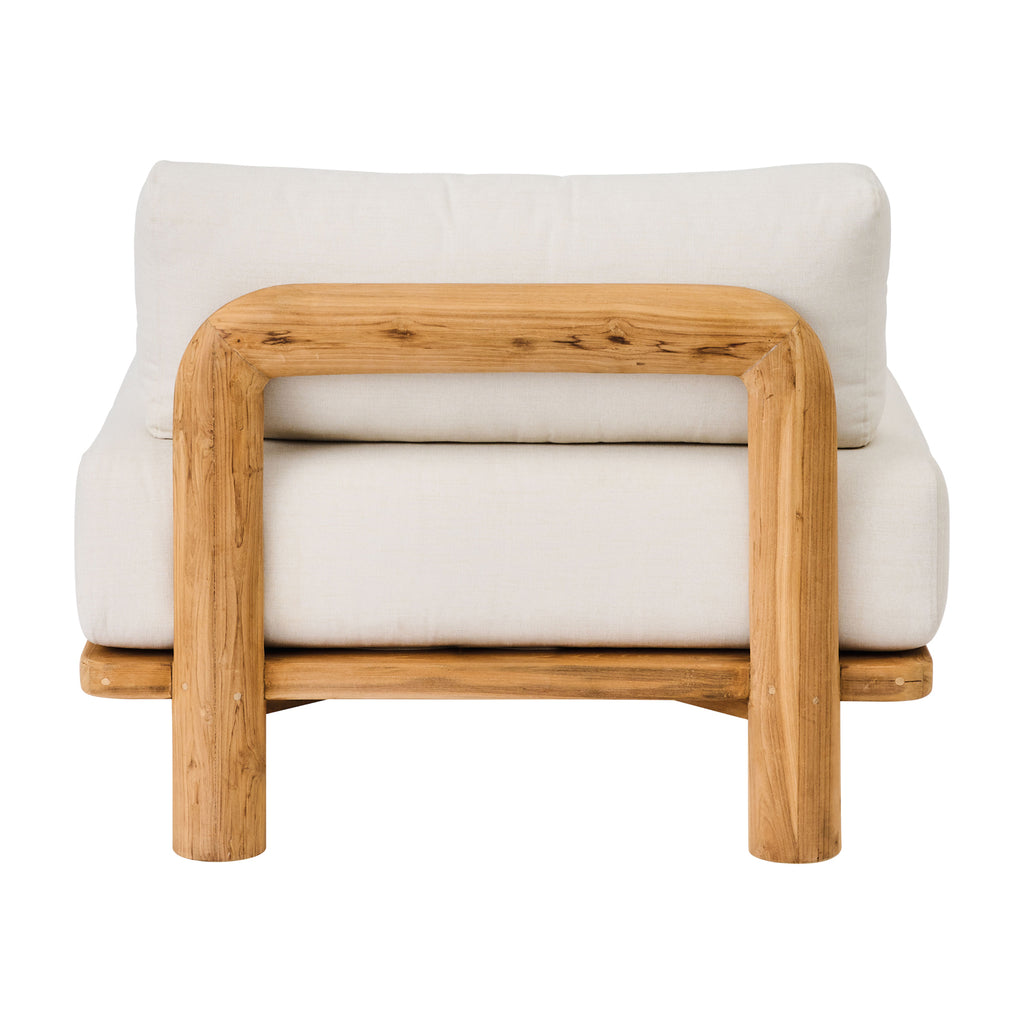 BARU TEAK MODULE | RECYCLED TEAK 90 x 93 CM
