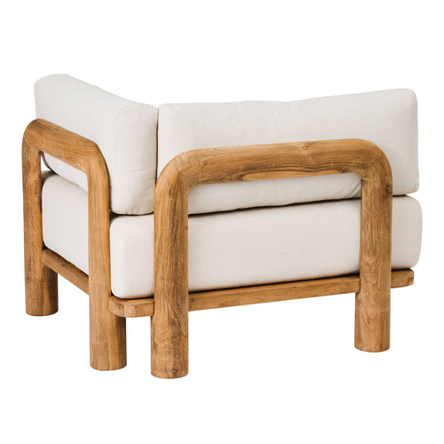 BARU TEAK MODULE | RECYCLED TEAK | CORNER 93 x 93 CM