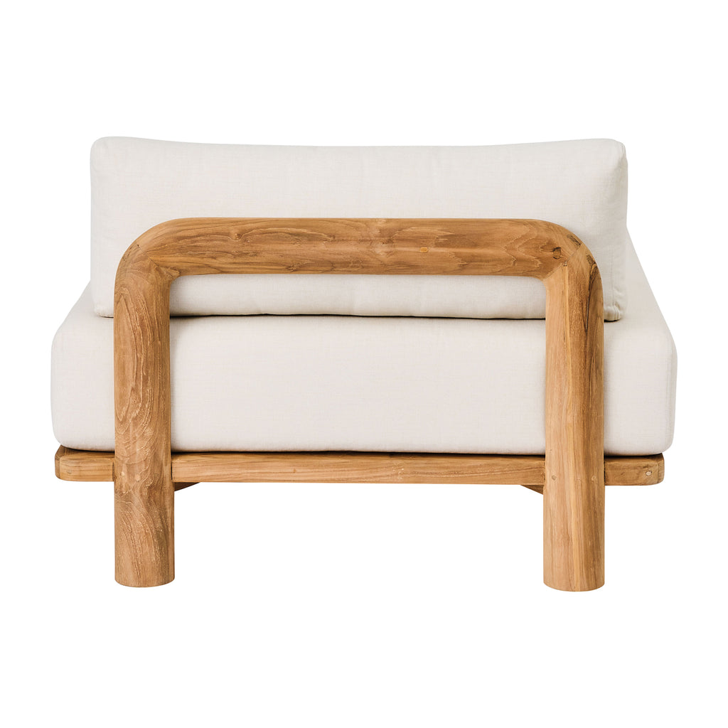 BARU TEAK MODULE | RECYCLED TEAK | LONG 90 x 160 CM
