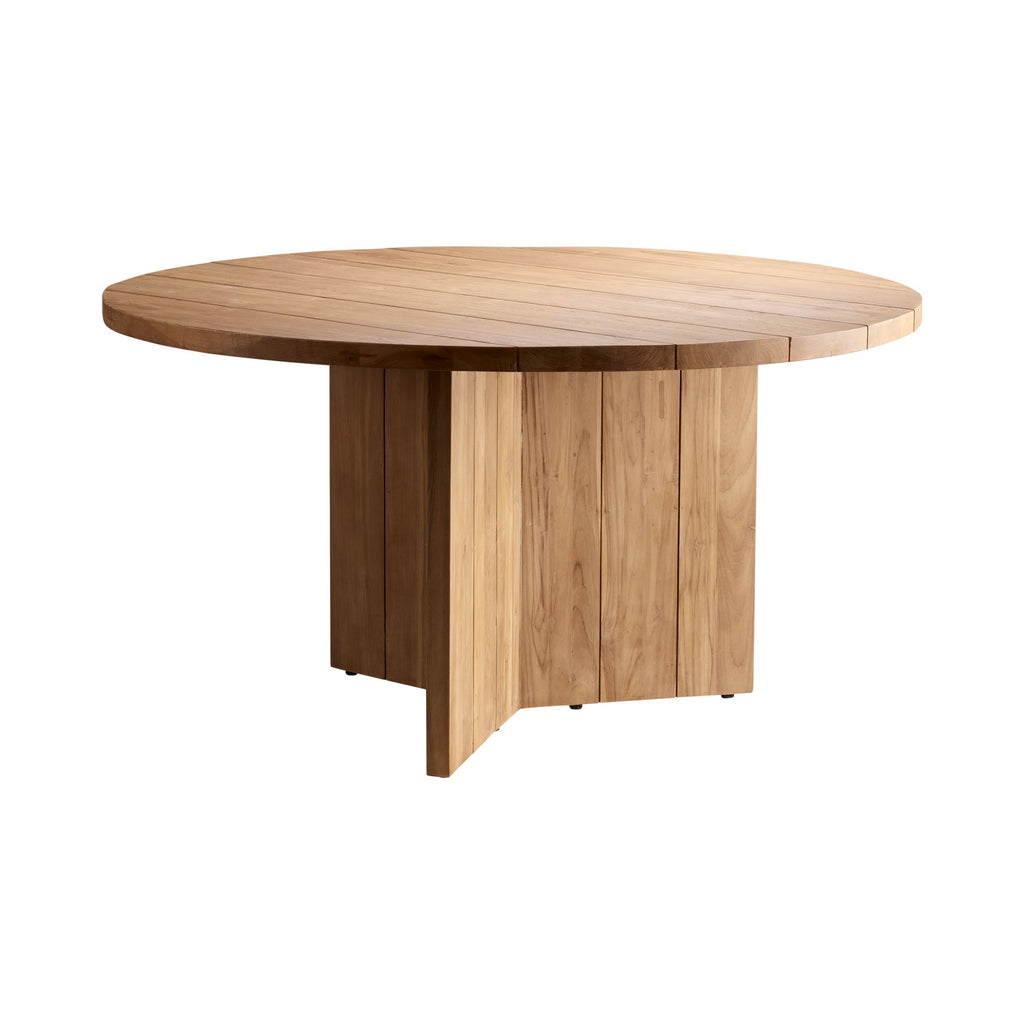 TEAK DINING TABLE | RECYCLED TEAK | Ø 140 CM