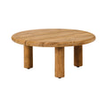 BARU TEAK LOUNGE TABLE | RECYCLED TEAK | Ø 70 X H 30 CM
