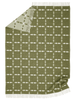 WOOL THROW, TILE GREEN, NEW ZEALAND WOOL, 130 x 180 CM