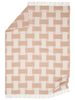 WOOL THROW, WEAVE PINK, NEW ZEALAND WOOL, 130 x 180 CM