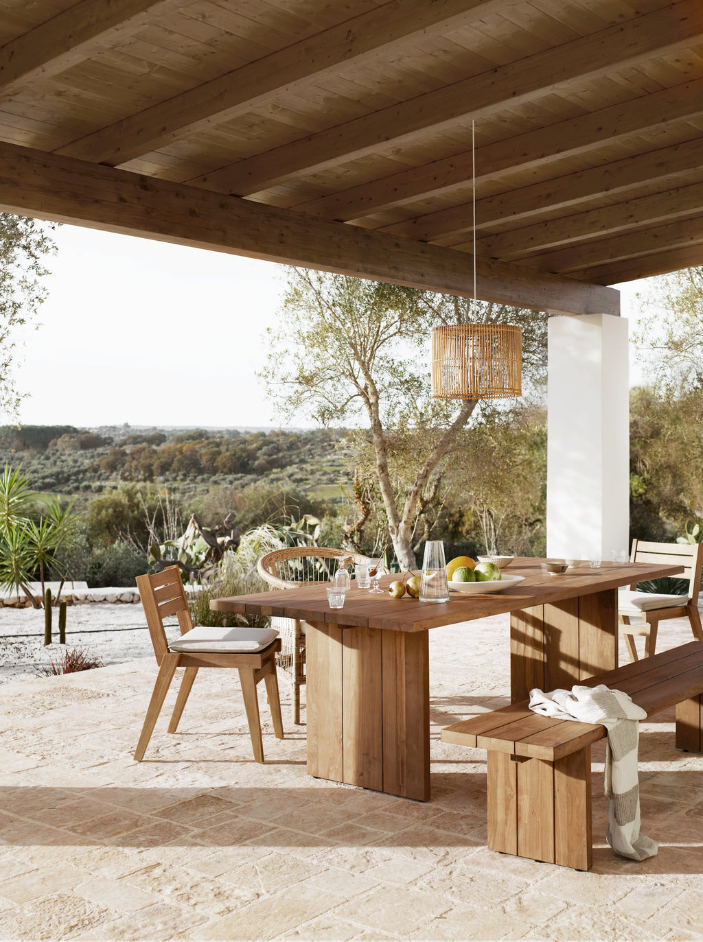 TEAK DINING CHAIR | RECYCLED TEAK | WITH CUSHION