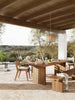 TEAK DINING CHAIR | RECYCLED TEAK | WITH CUSHION