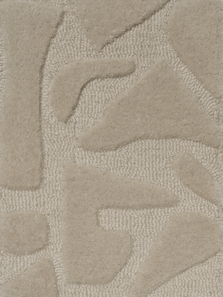 Vivid Wool Rug, Beige,  MANY SIZE