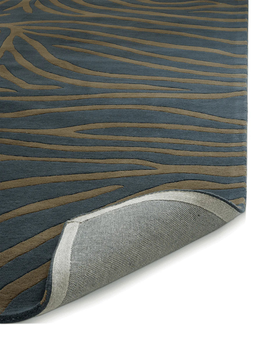ZEBRA DOORMAT, WOOL, HORIZON