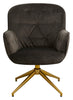 LEA office chair, velvet