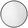 ASIO round mirror, Black Ø 160