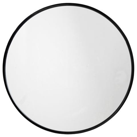 ASIO round mirror, Black Ø 160