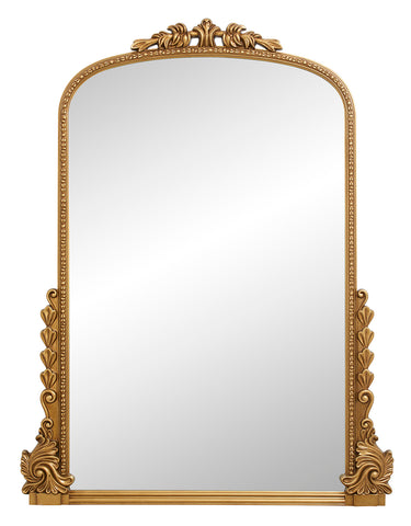 BIRD mirror, gold, 213 x 132 cm