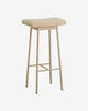 ZALA BAR STOOL, BEIGE