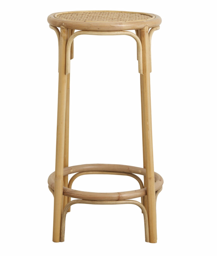 NEN bar chair, natural rattan