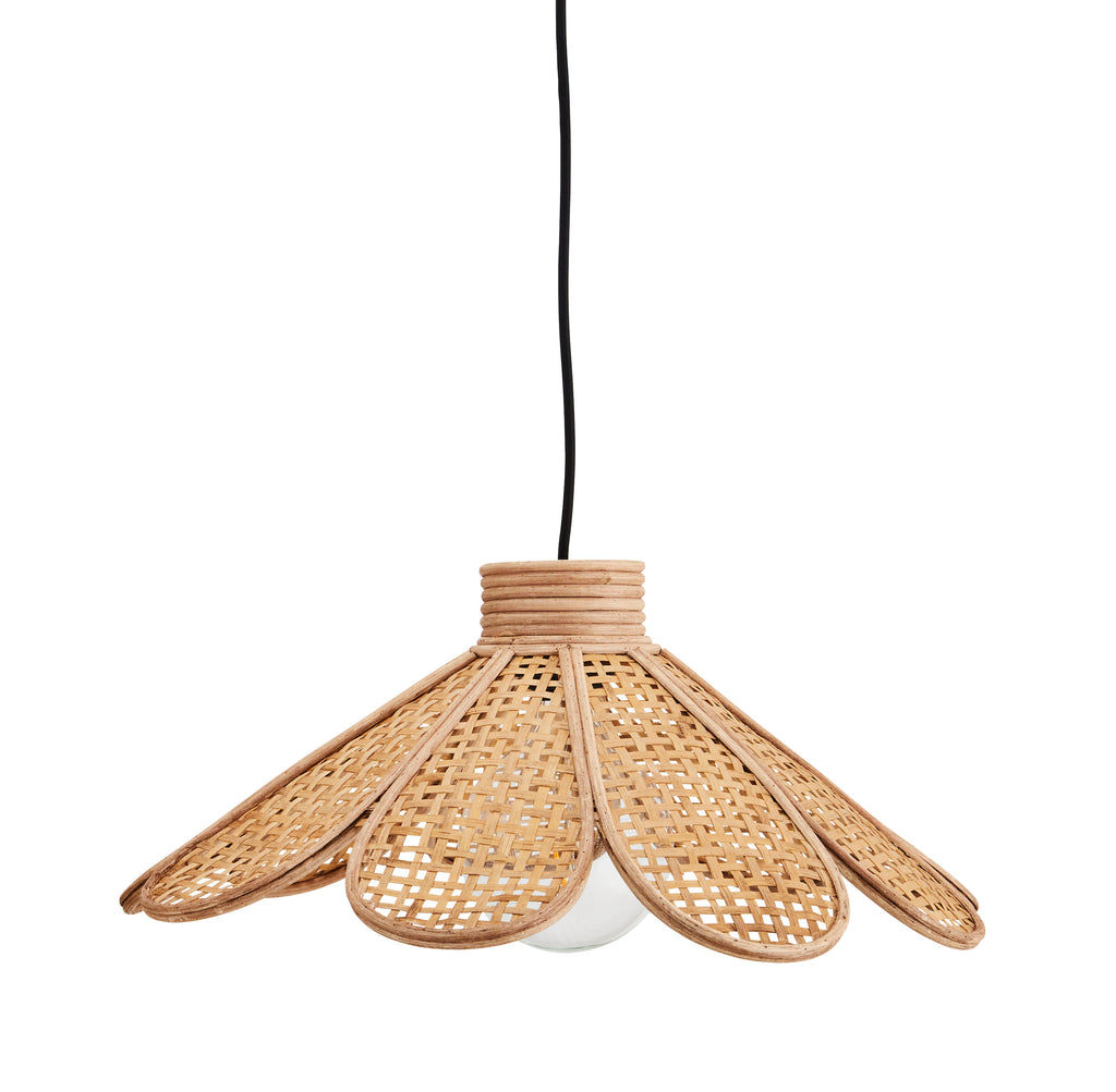 RATTAN CEILING LAMP FLOWER, Ø 51 CM