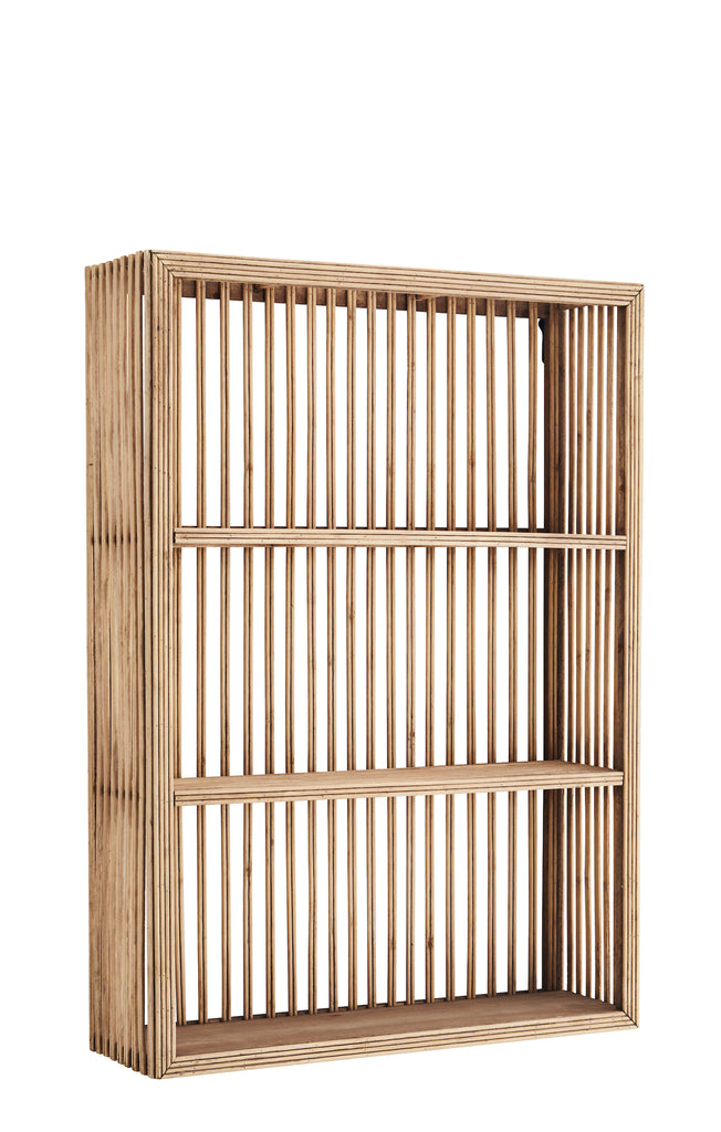 RECTANGULAR BAMBOO SHELF, 51 x 71