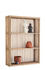 RECTANGULAR BAMBOO SHELF, 51 x 71