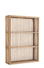 RECTANGULAR BAMBOO SHELF, 51 x 71