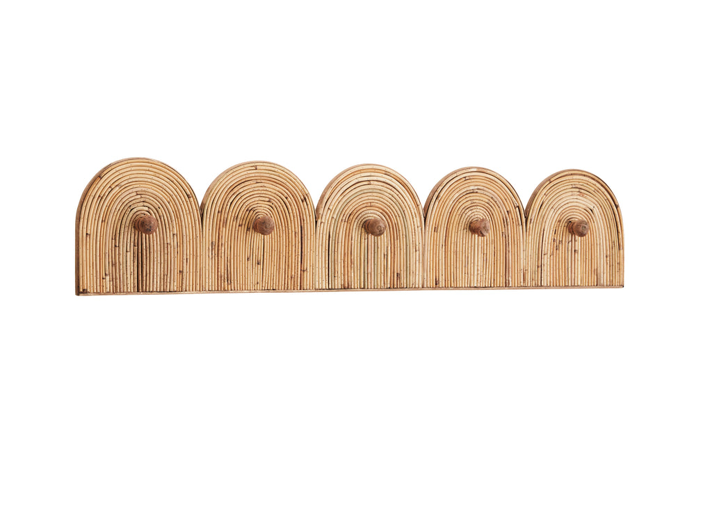 RATTAN COAT RACK, 90 CM