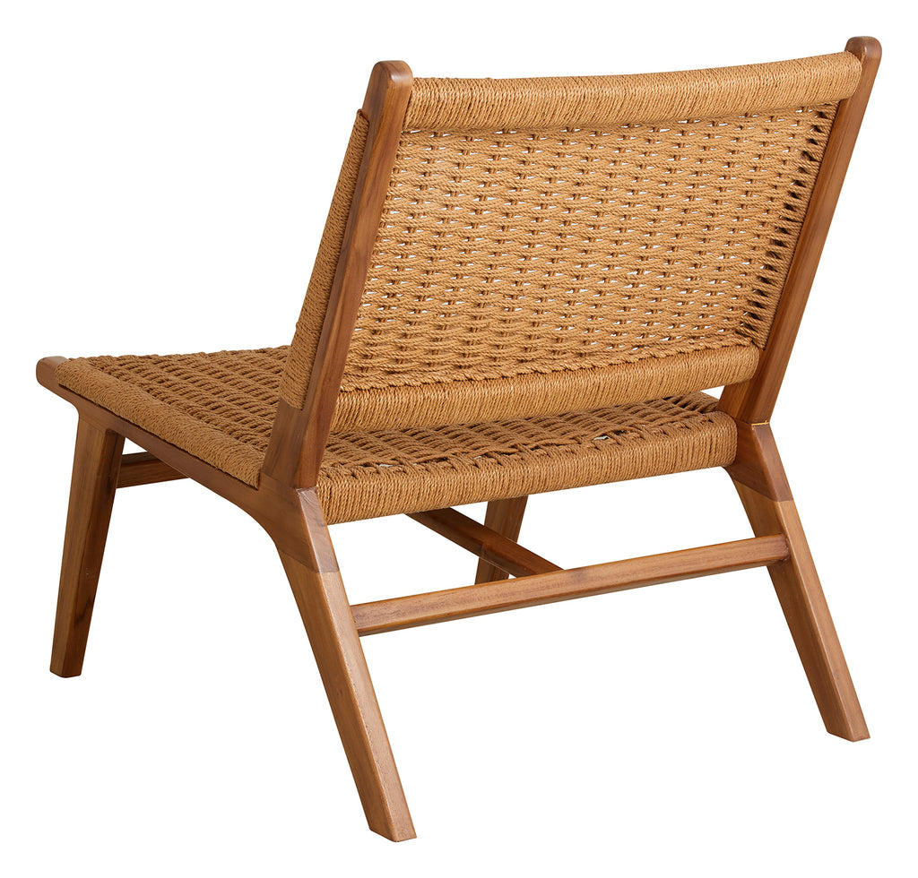 CLUB lounge chair, teak/weaving