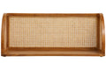 MERGE wall table with rattan, natural