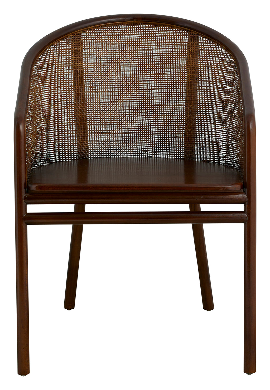 MOSSO TEAK dining chair, dark brown