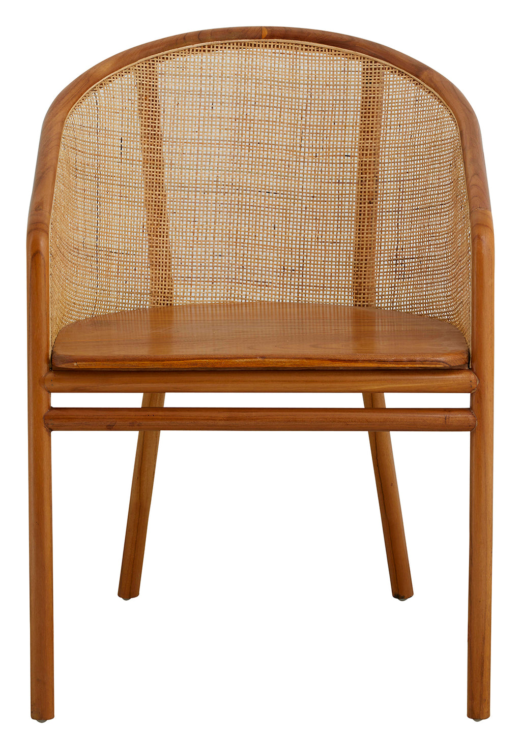MOSSO TEAK dining chair, light brown