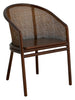 MOSSO dinner chair, dark brown