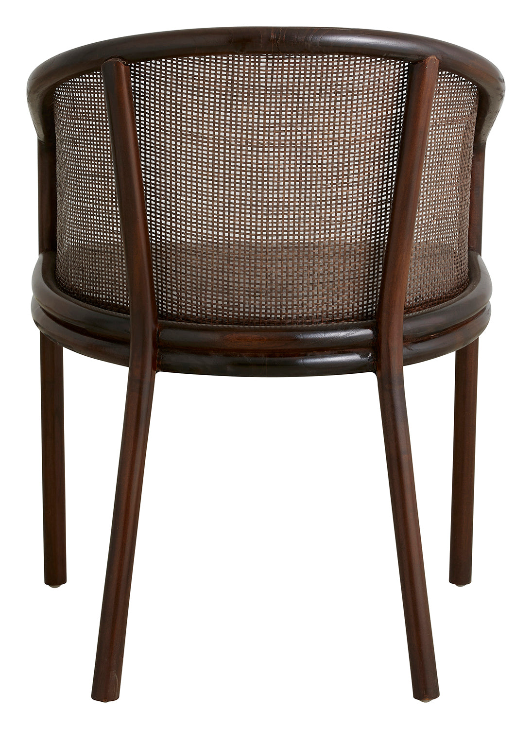 MOSSO TEAK dining chair, dark brown