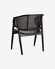 WICKY lounge chair, black/black