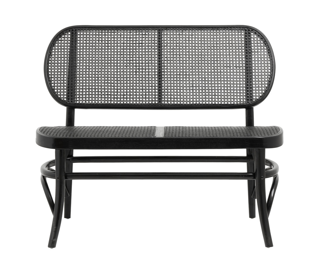 WICKY bench, black/black