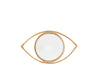 HANGING EYE MIRROR WITH BAMBOO, 48 x 29 CM