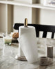 CHERRY PAPER TOWEL HOLDER, BROWN MARBLE