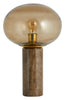 BES table lamp, smoked with marble