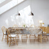 Table Cloth Sateen 120 x 210 CM, VANILLA