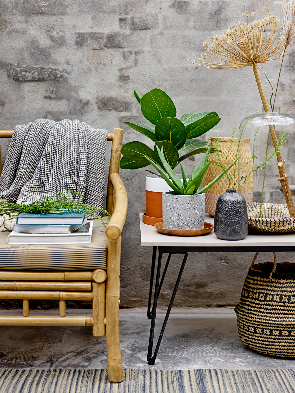 Mundo Coffee Table 60 x 90 CM, Grey, Fiber cement
