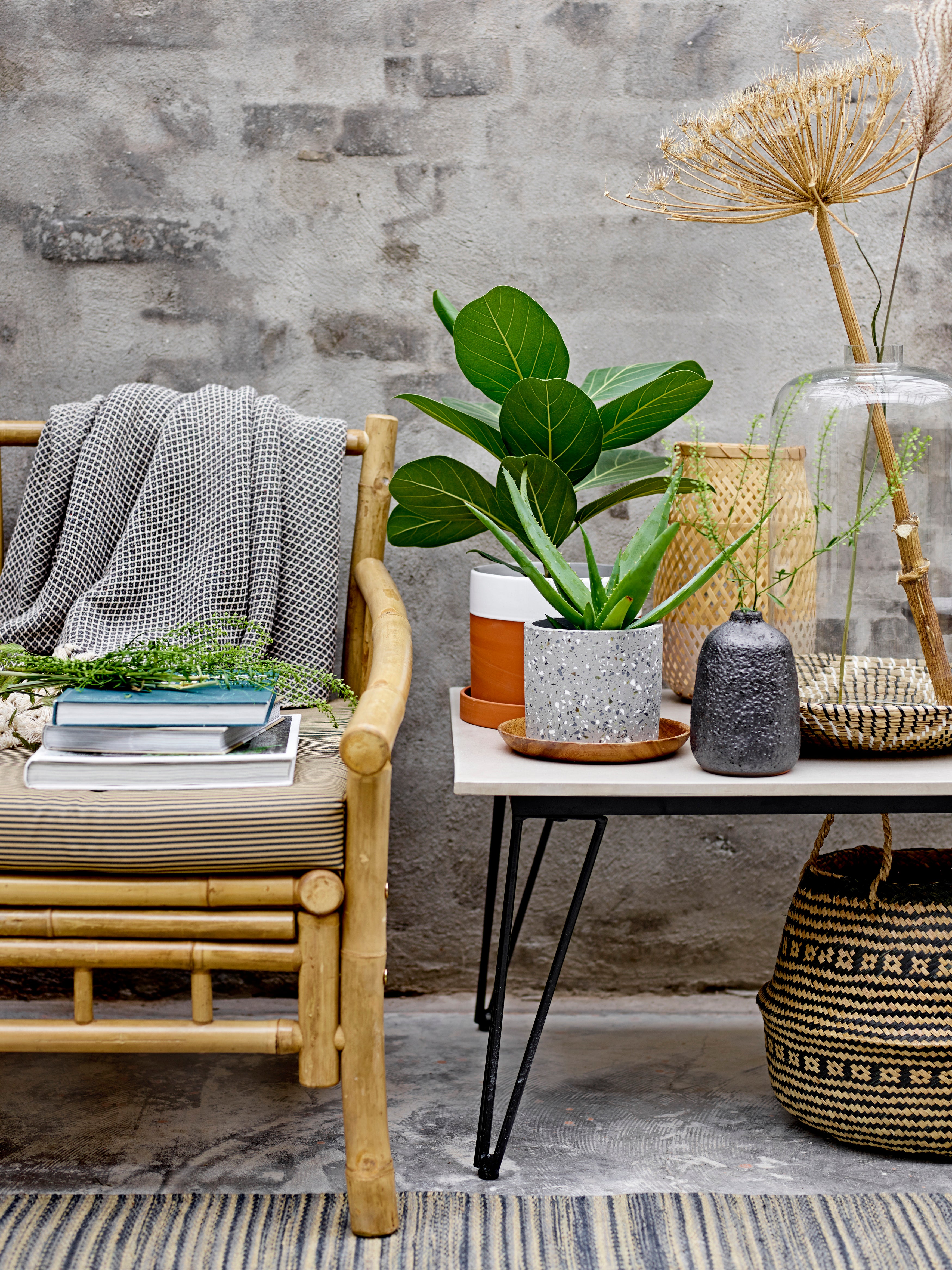 Mundo Coffee Table 60 x 90 CM, Grey, Fiber cement