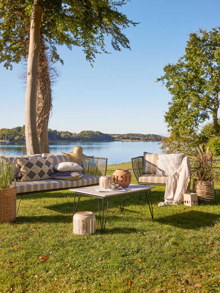 Mundo Coffee Table 60 x 90 CM, Grey, Fiber cement