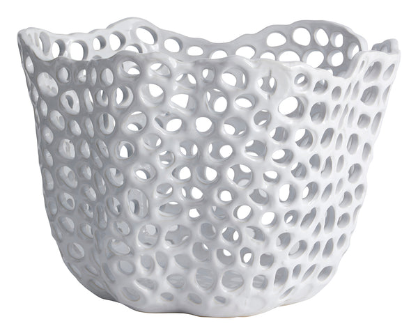 TOPAGO deco bowl, white