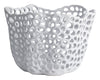 TOPAGO deco bowl, white