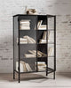 OREGON CABINET, BLACK IRON, 2 DOORS