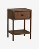 HAYES SIDE TABLE, BROWN