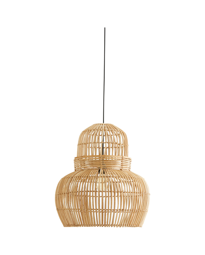 BUDVA LAMP SHADE, RATTAN