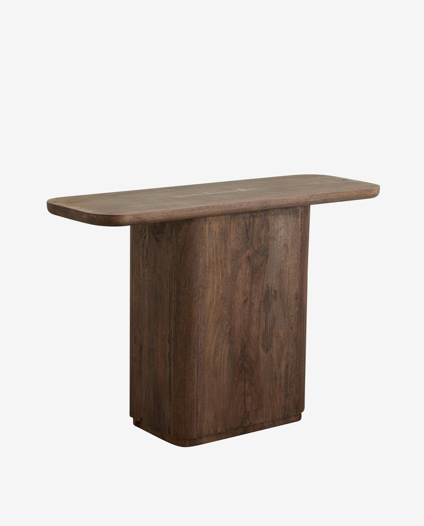 TOKE CONSOLE TABLE, DARK BROWN