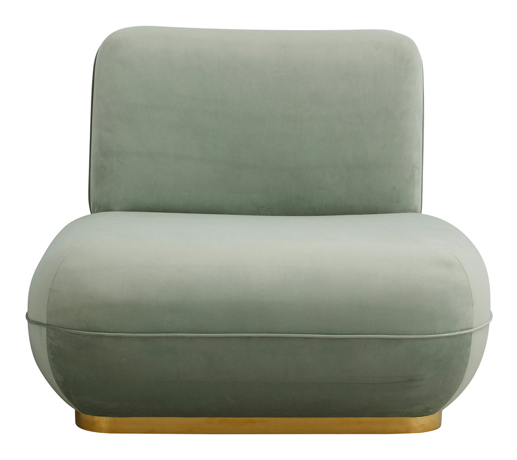 ISEO lounge chair, mint green