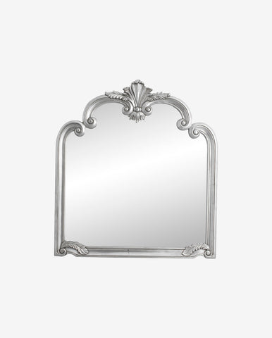 ANGEL SILVER, WALL MIRROR, 104 x 115 CM
