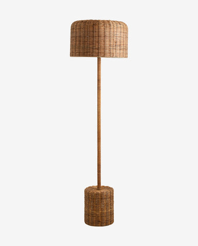 ATUM RATTAN, FLOOR LAMP, NATURAL