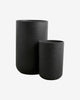 GRANITO POT SET OF 2, BLACK